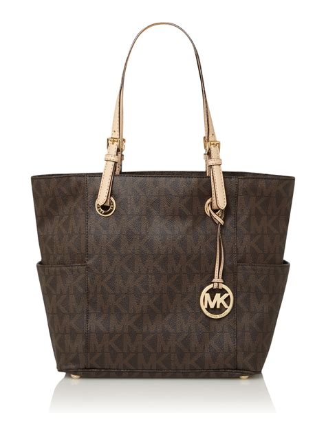 michael kors jet set brown.